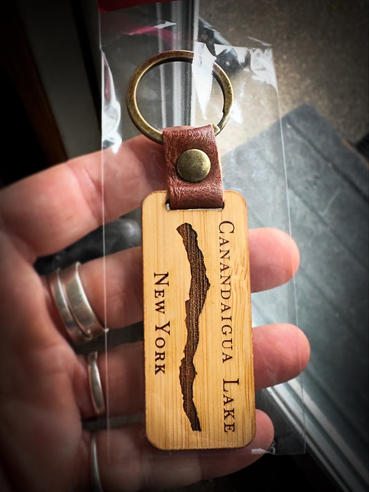 Finger Lakes of Upstate New York Key Chains